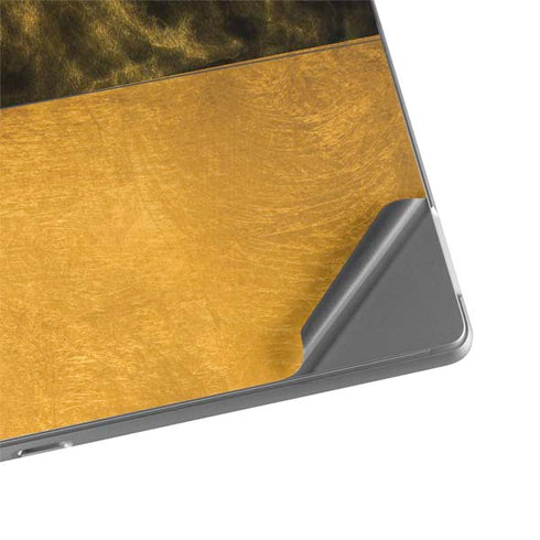 Black and Gold Split Marble Surface Pro 8 Skin